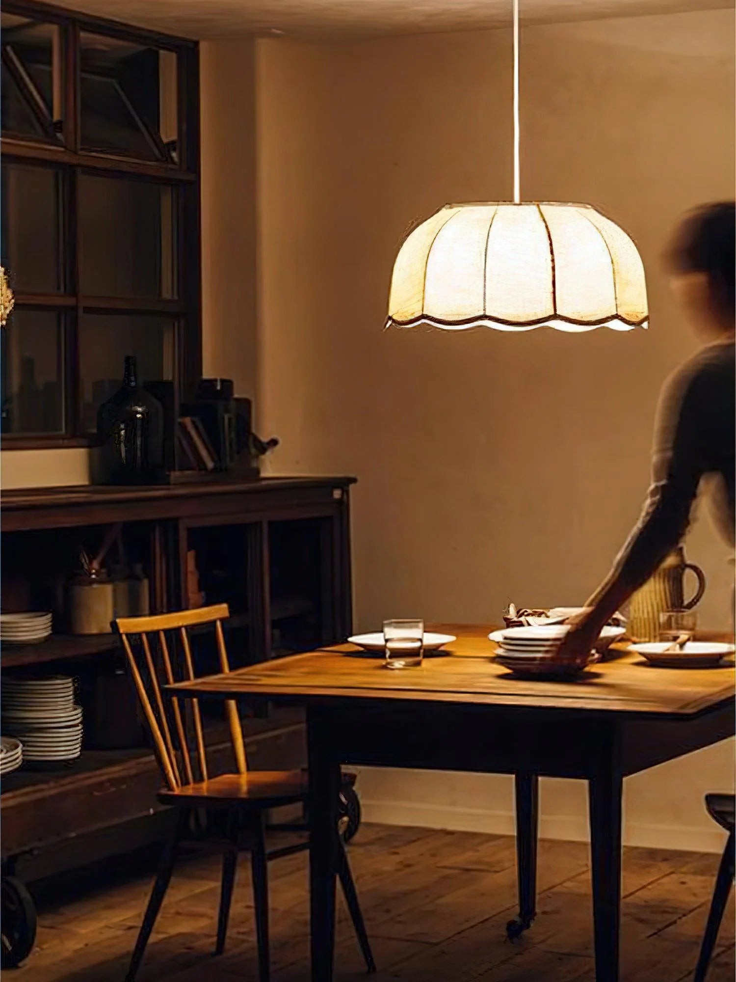 Hanglamp van Bananenblad – Handgemaakt, Modern Design voor Woonkamer en Slaapkamer 7