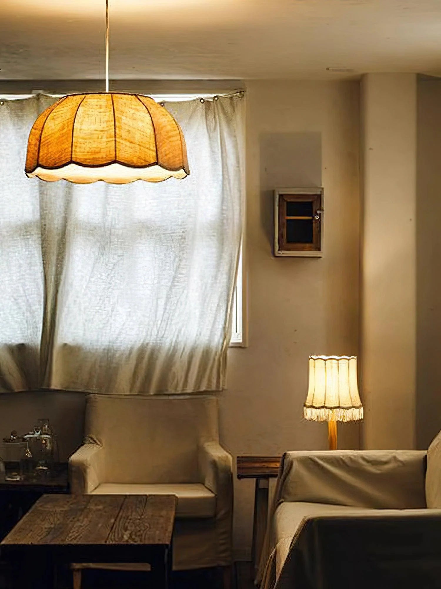 Hanglamp van Bananenblad – Handgemaakt, Modern Design voor Woonkamer en Slaapkamer 8