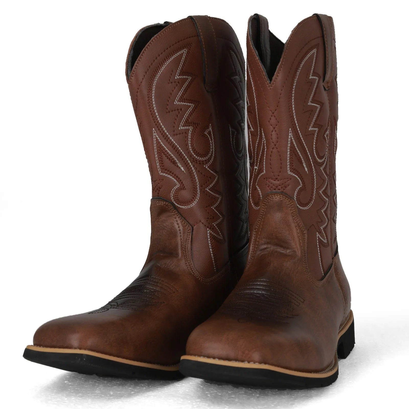 Heren Cowboylaarzen van PU-leer met Totem Patroon Auralie