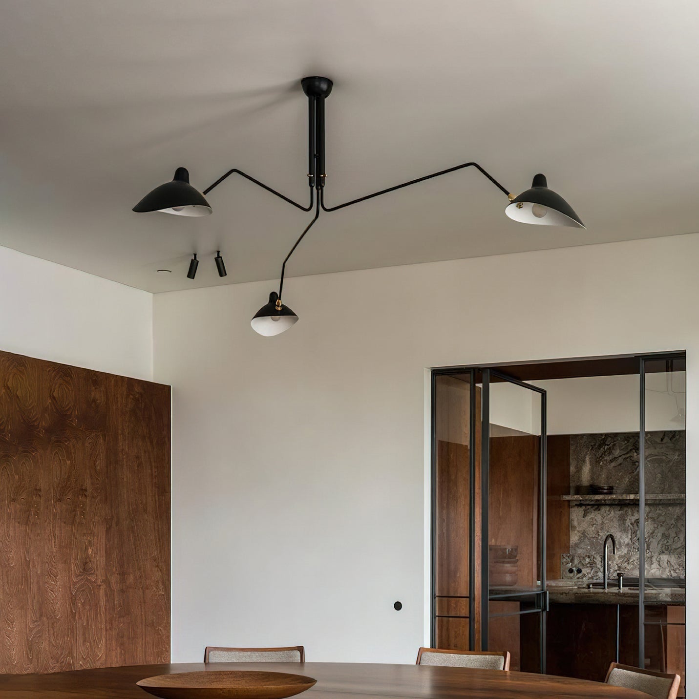 Industriele Hanglamp met 3 of 6 Armen – Unieke Eetkamer en Woonkamer Lamp voor Binnenruimtes 3