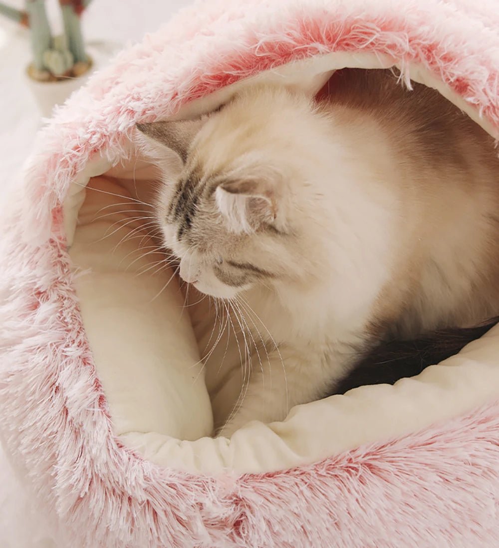 Kalmerend Nesthond en Kattenbed met Orthopedische Vulling – Zacht en Veilig 3