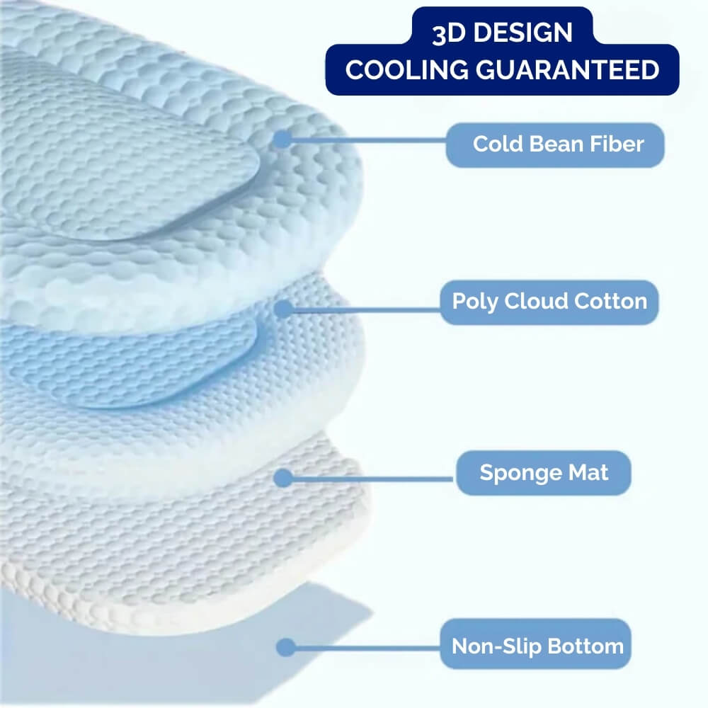 Koelhondenbed met Temperatuurregeling en Antislip Ondergrond – Ideaal voor Warmere Dagen 1