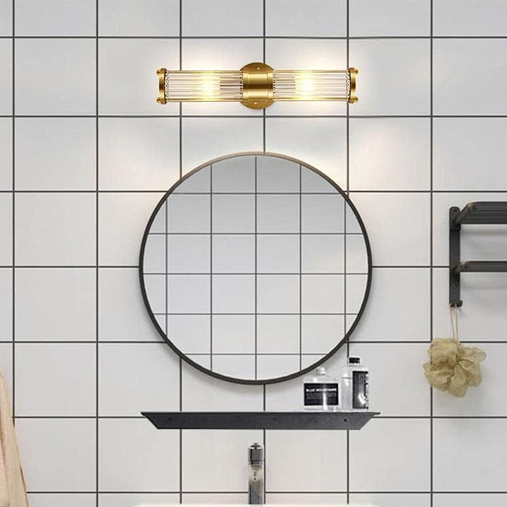 Luxe Gouden Wandlamp voor Badkamer - Elegante Muurlamp met Verfijnde Afwerking 2
