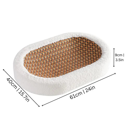 Luxe Krabbed voor Katten met Pluche Beddengoed en Modern Ontwerp voor Comfort en Spelplezier 3