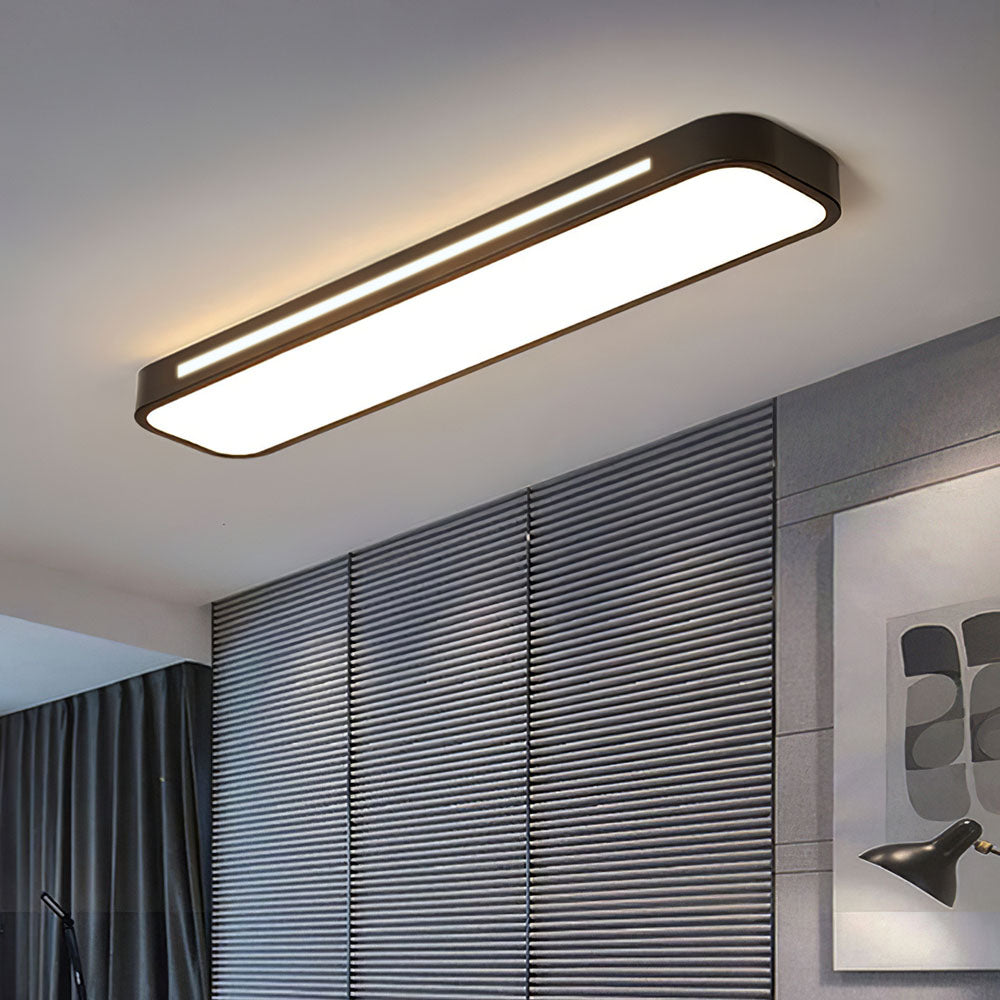 Minimalistisch Lineair LED Plafondlicht met Aanpasbare Maten en Warm Witte Verlichting 14
