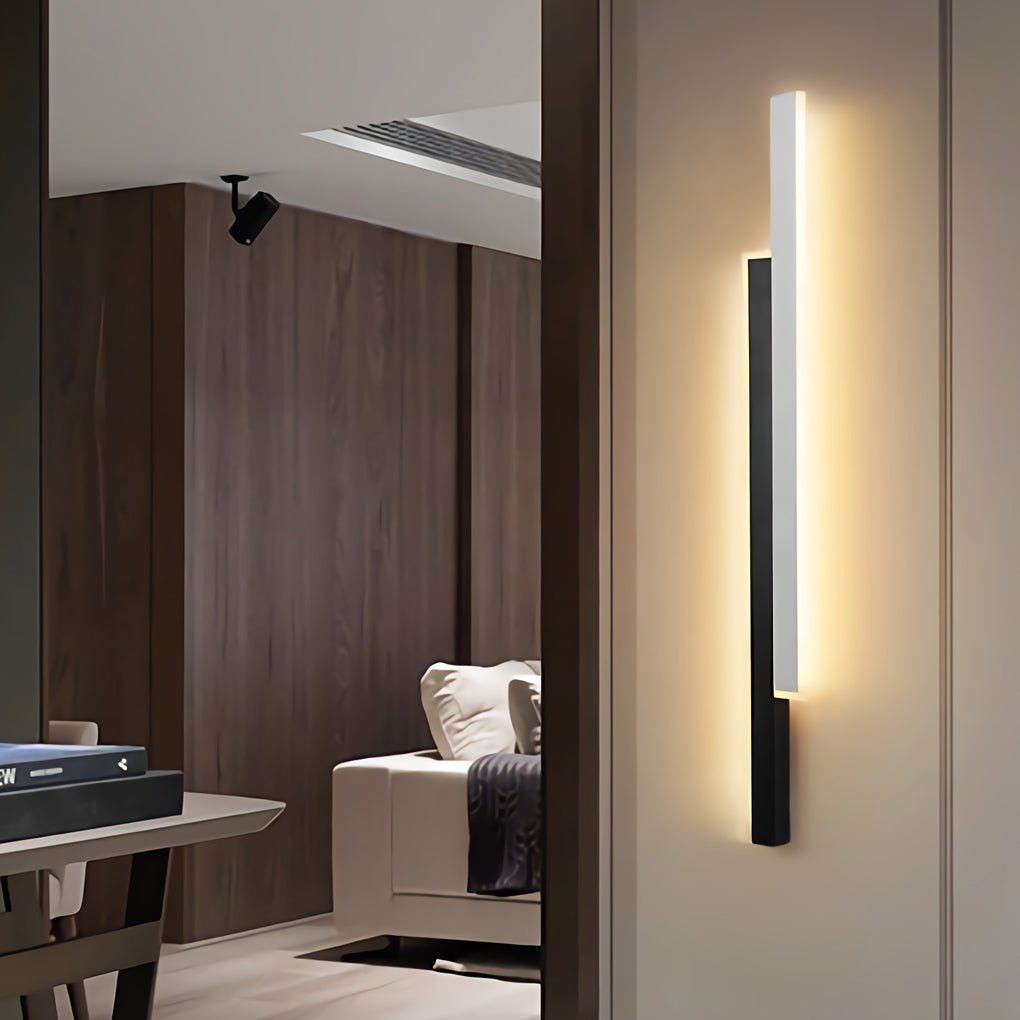 Minimalistische Dubbele Lange LED Wandlamp voor Binnen - Ideaal voor Woonkamer en Badkamer 0