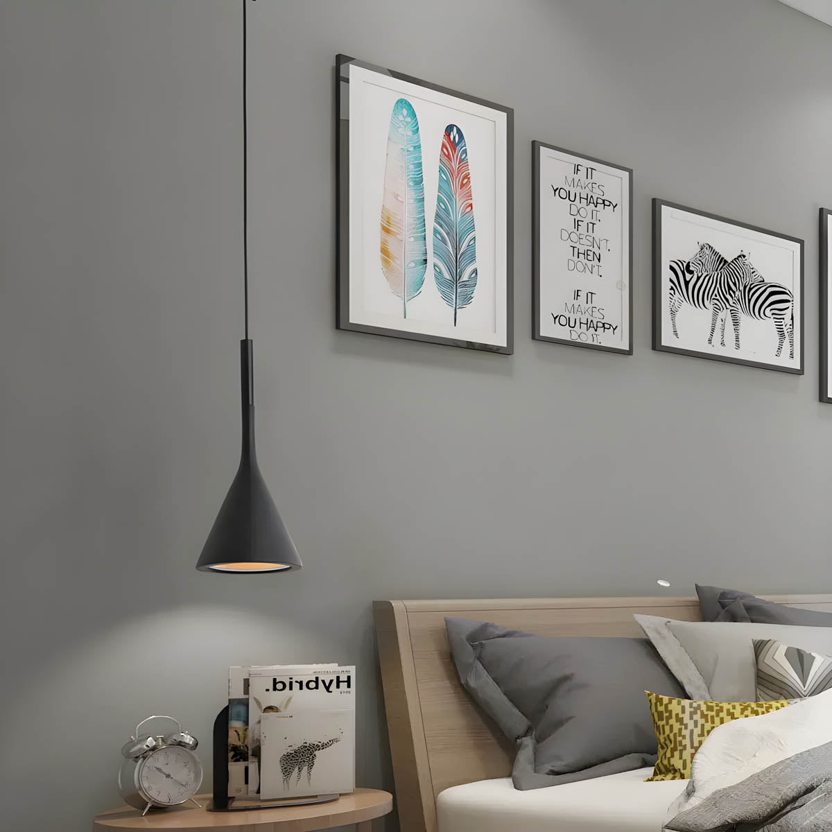 Minimalistische Hanglamp Zwart voor Eettafel en Woonkamer – Energiezuinige LED Verlichting 4