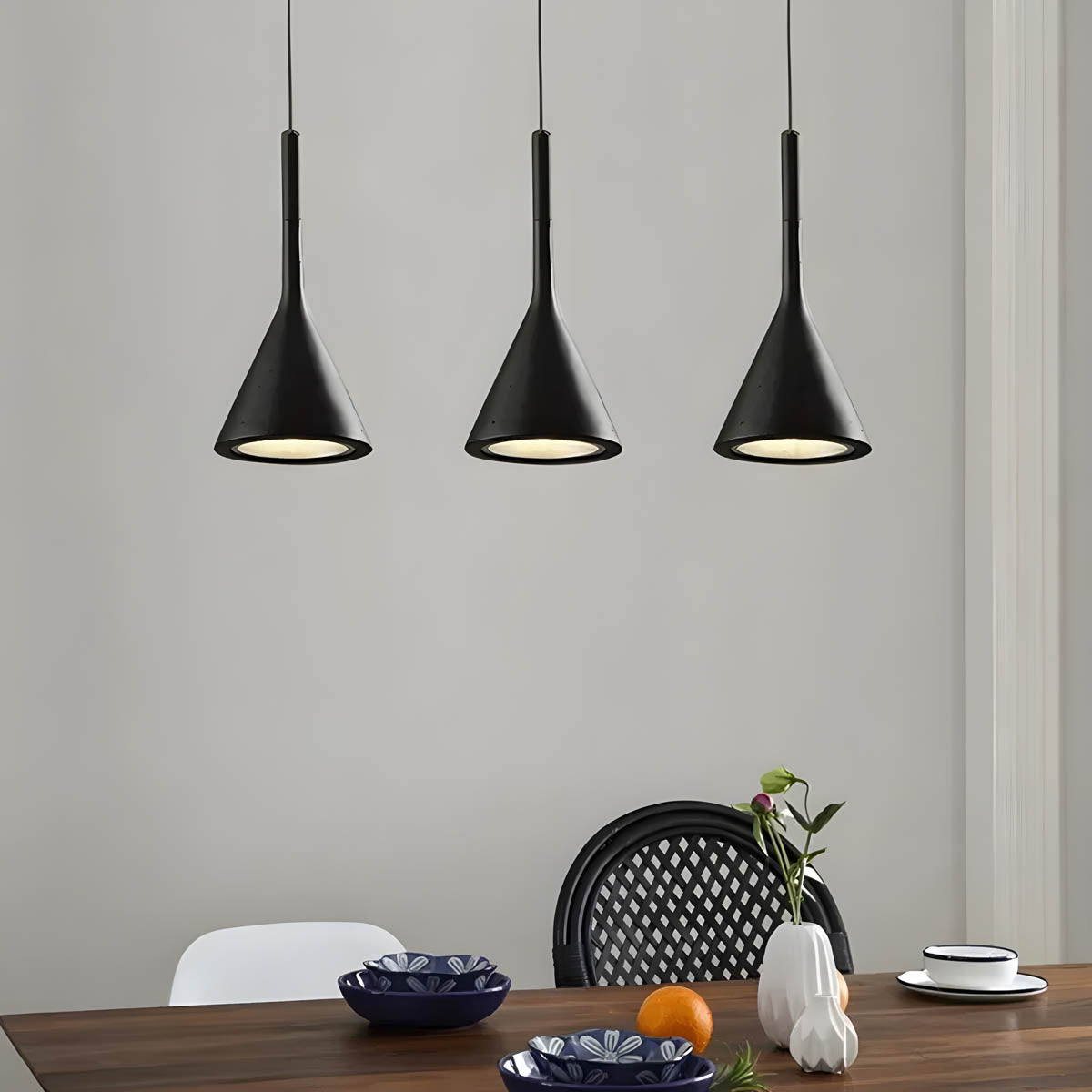 Minimalistische Hanglamp Zwart voor Eettafel en Woonkamer – Energiezuinige LED Verlichting 6