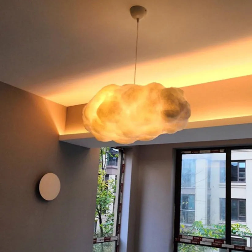 Moderne Hanglamp voor Eettafel, Woonkamer Lamp met Wolk-Design voor Warme Verlichting 3