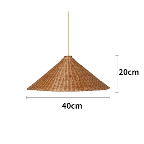 Moderne Kroonluchter van Bamboe en Rattan - Natuurlijke Elegantie voor Elke Ruimte 0