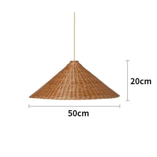 Moderne Kroonluchter van Bamboe en Rattan - Natuurlijke Elegantie voor Elke Ruimte 13