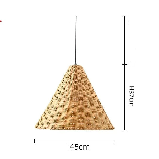 Moderne Kroonluchter van Bamboe en Rattan - Natuurlijke Elegantie voor Elke Ruimte 14