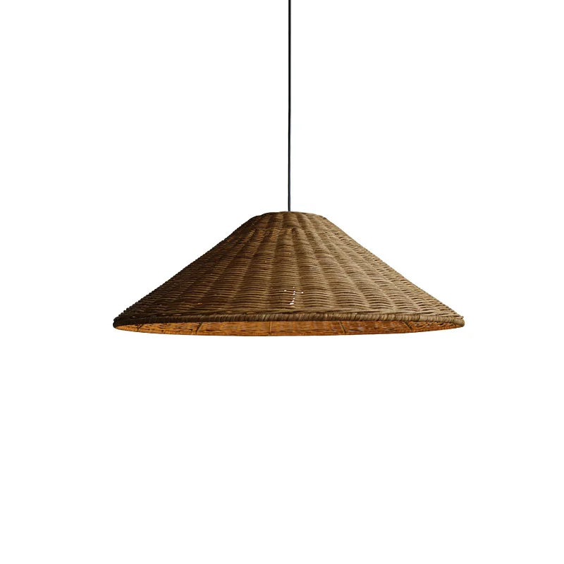 Moderne Kroonluchter van Bamboe en Rattan - Natuurlijke Elegantie voor Elke Ruimte 7
