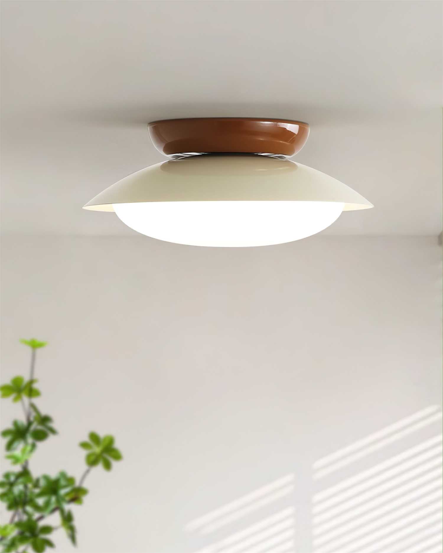 Moderne Plafondlamp met Geïntegreerde LED – Ø 25 cm voor Slaapkamer en Badkamer 3