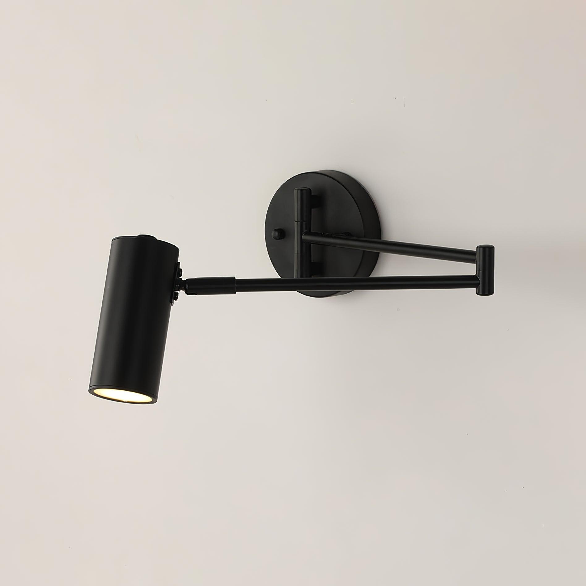 Moderne Wandlamp Zwart van Ijzer met Verstelbare Arm voor Binnengebruik – Sfeervolle Muurlamp 11