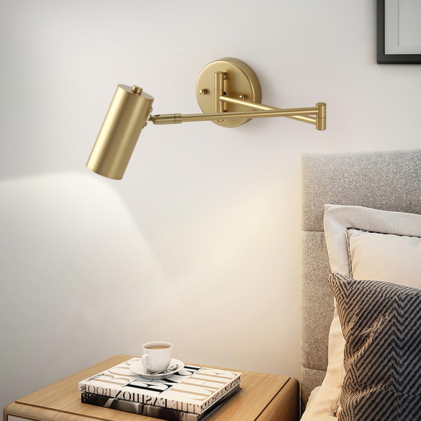 Moderne Wandlamp Zwart van Ijzer met Verstelbare Arm voor Binnengebruik – Sfeervolle Muurlamp 4
