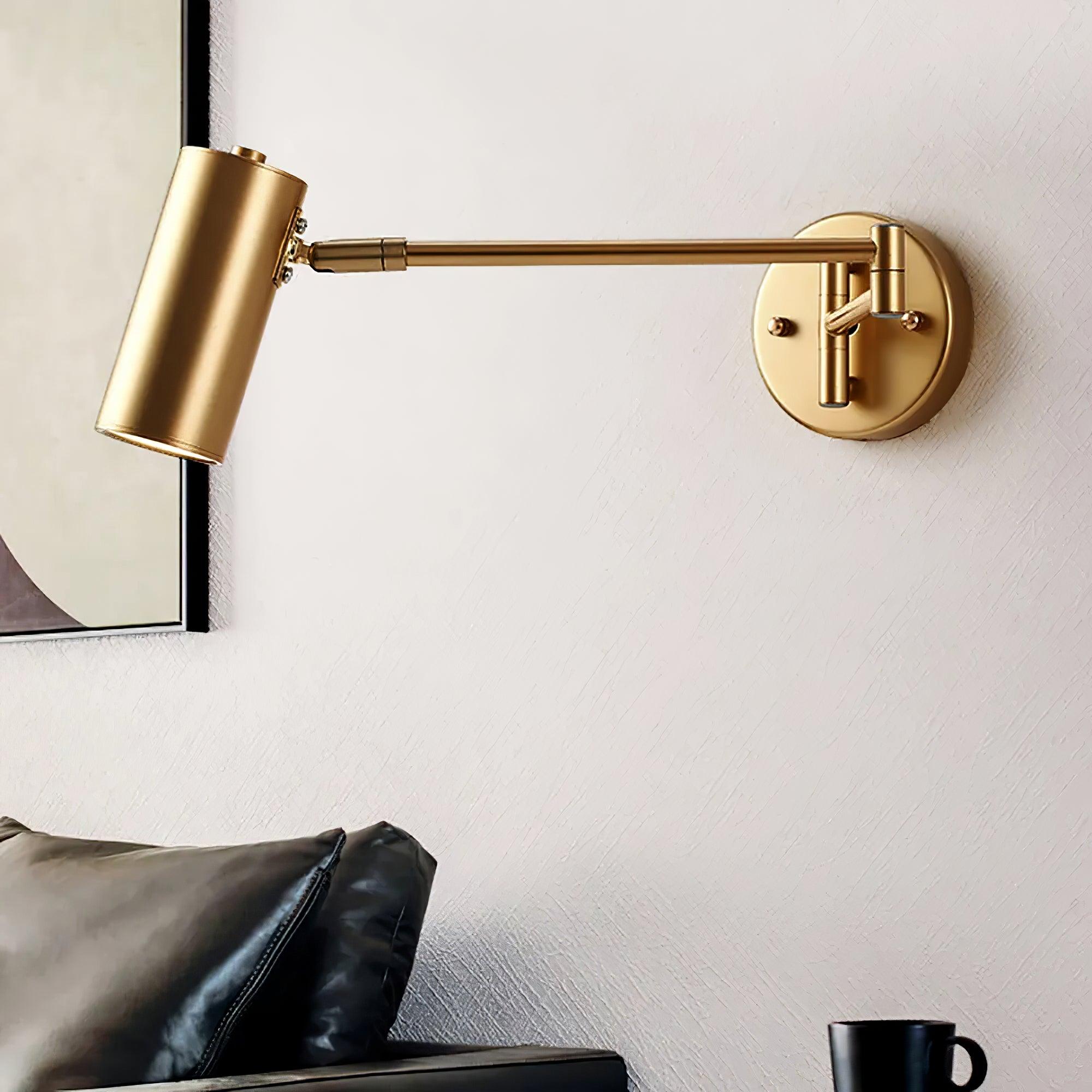 Moderne Wandlamp Zwart van Ijzer met Verstelbare Arm voor Binnengebruik – Sfeervolle Muurlamp 6