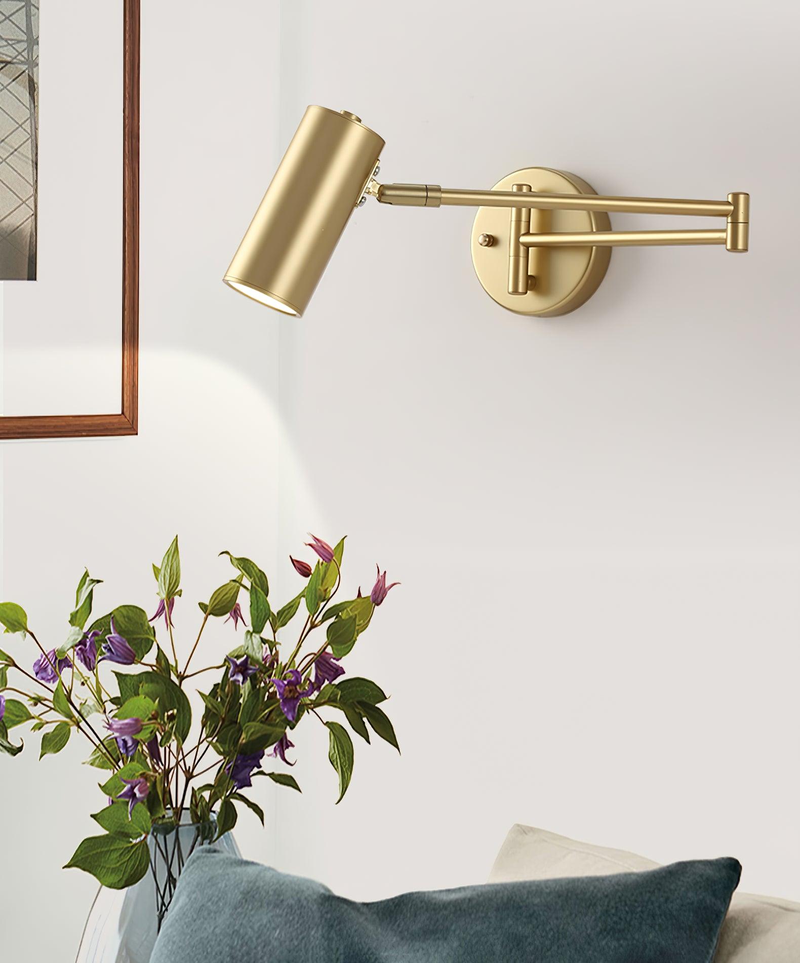 Moderne Wandlamp Zwart van Ijzer met Verstelbare Arm voor Binnengebruik – Sfeervolle Muurlamp 7