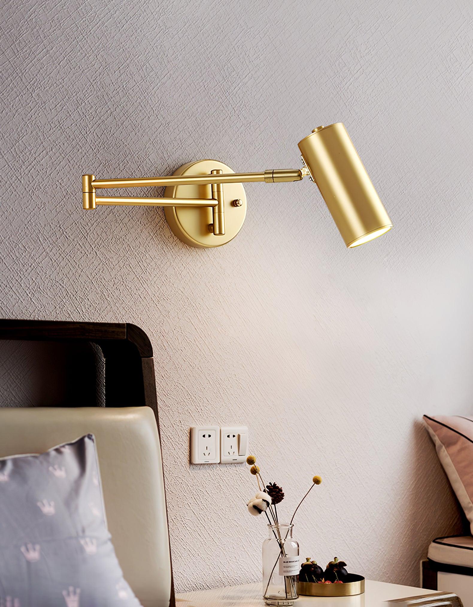 Moderne Wandlamp Zwart van Ijzer met Verstelbare Arm voor Binnengebruik – Sfeervolle Muurlamp 8