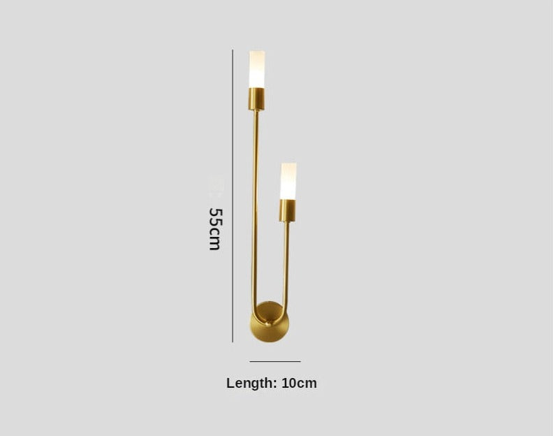 Moderne Wandlamp met Verstelbare Kleurtemperaturen voor Binnen - Stijlvolle Muurlamp voor Elke Ruimte 0