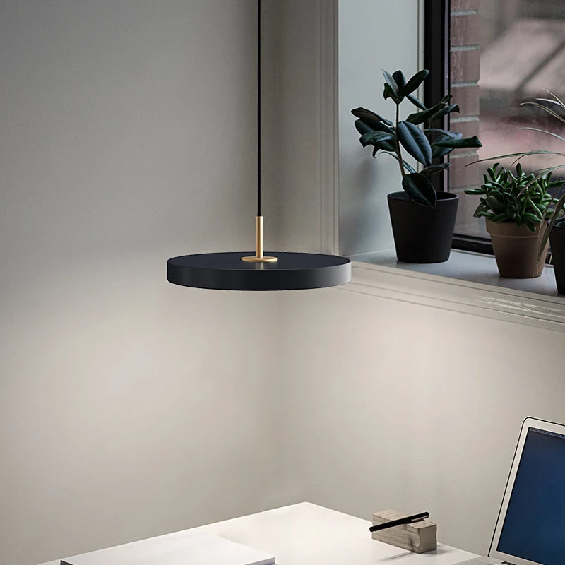 Moderne Zwarte Hanglamp voor Eettafel en Woonkamer – LED UFO Verlichting voor Slaapkamer en Keuken 4