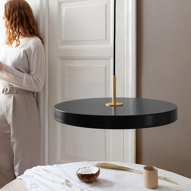 Moderne Zwarte Hanglamp voor Eettafel en Woonkamer – LED UFO Verlichting voor Slaapkamer en Keuken 6