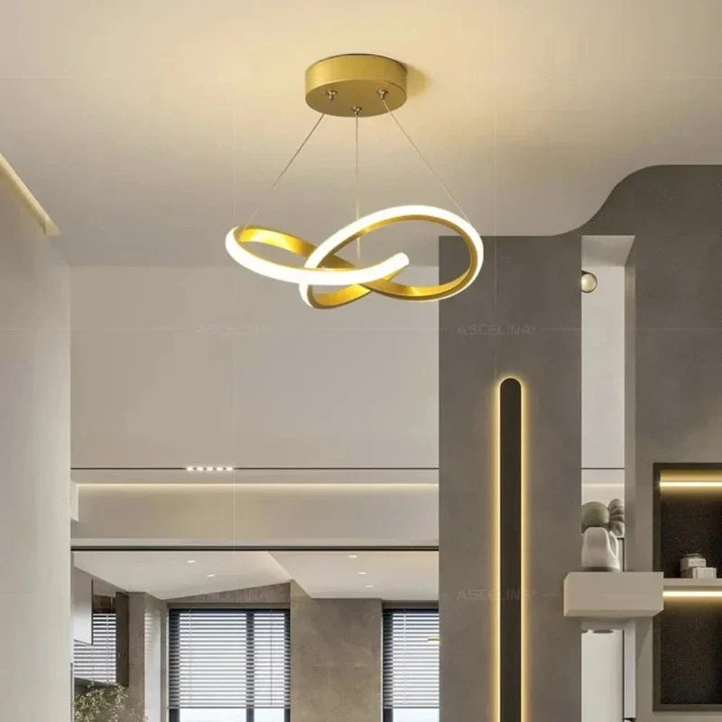 Moderne Zwarte LED Plafondlamp met Afstandsbediening voor Slaapkamer en Woonkamer 1
