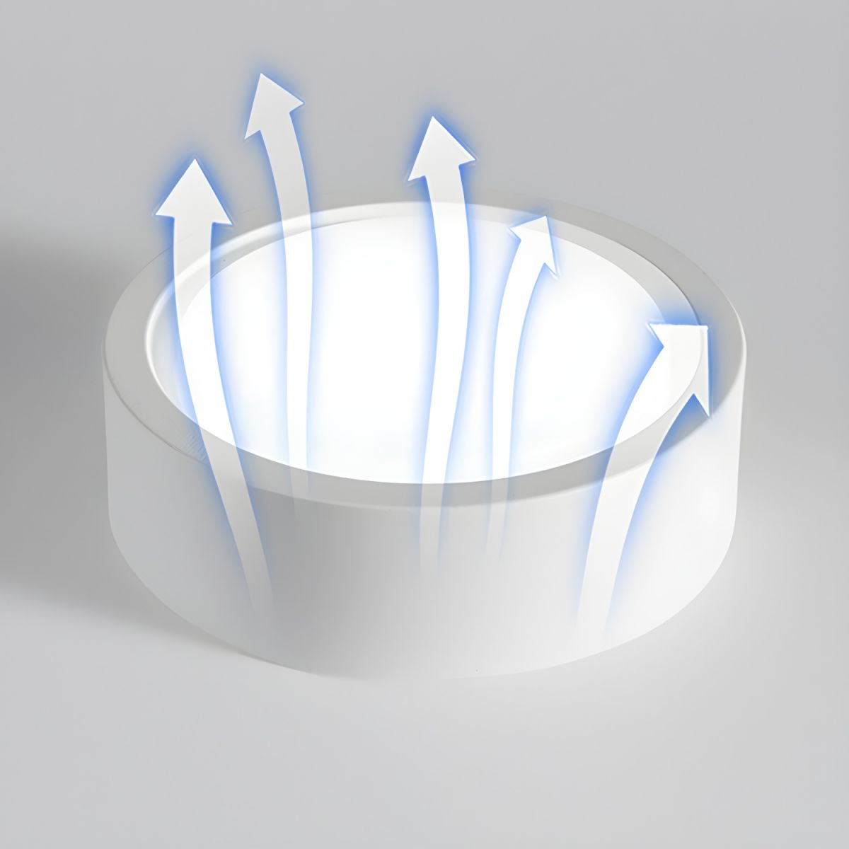 Moderne Zwarte Plafondlamp met Geïntegreerd LED-Licht en Minimalistisch Ontwerp 4