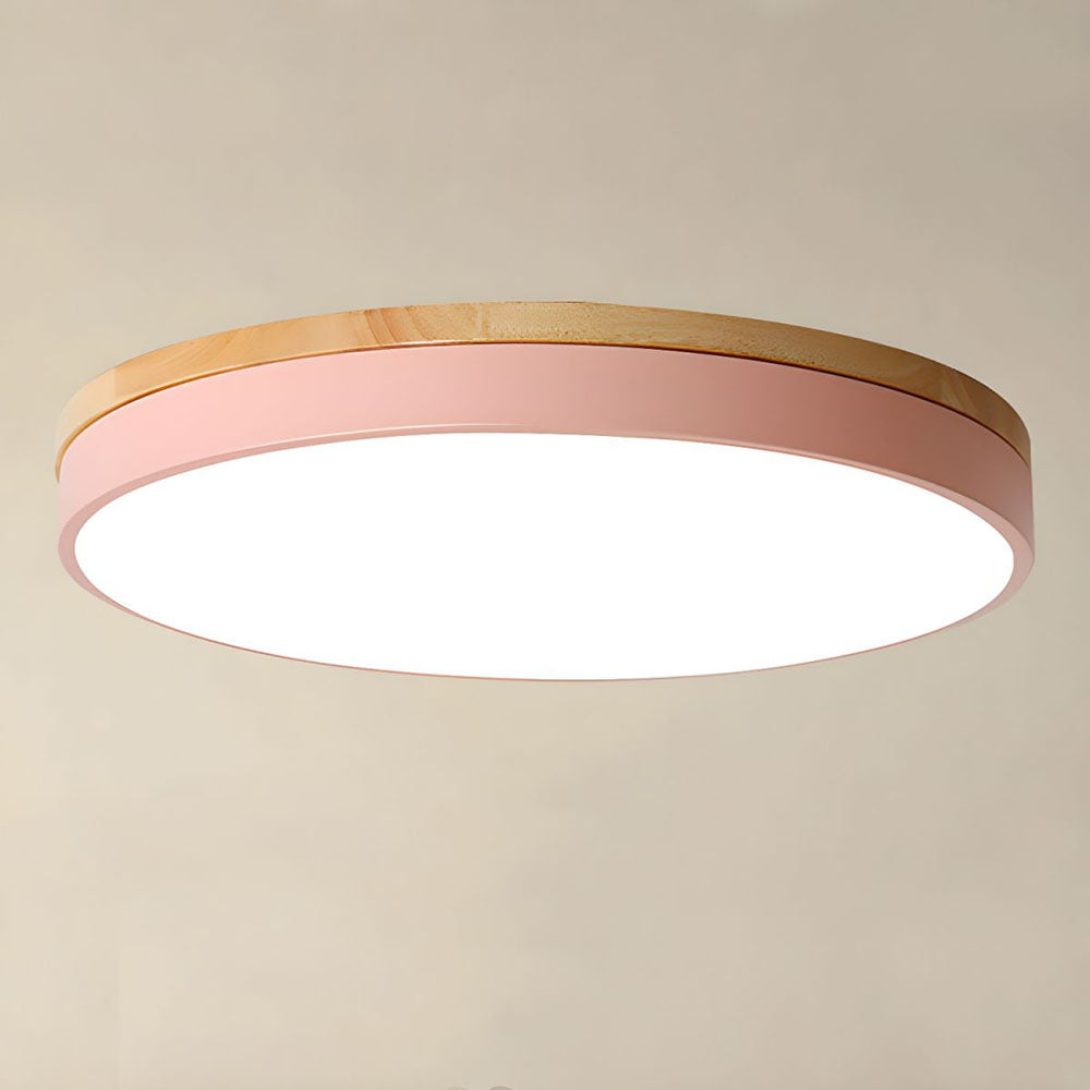 Natuurlijke Plafondlamp met Warm LED Licht voor Slaapkamer – Diverse Maten Verkrijgbaar 16