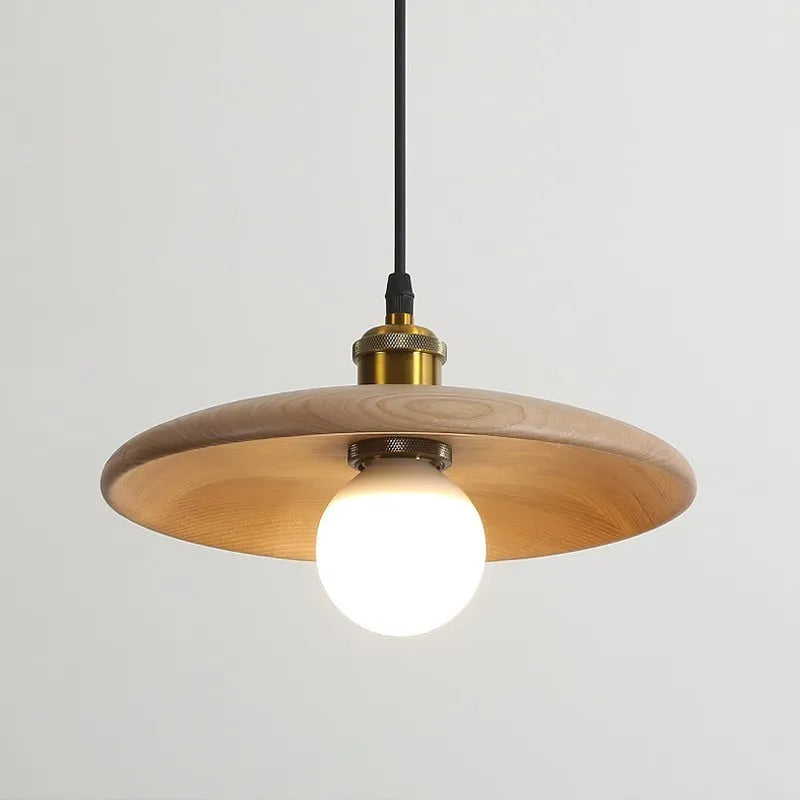 Noordse Houten Hanglamp voor Woonkamer, Eetkamer en Slaapkamer – Stijlvolle Verlichting voor Eettafel 1