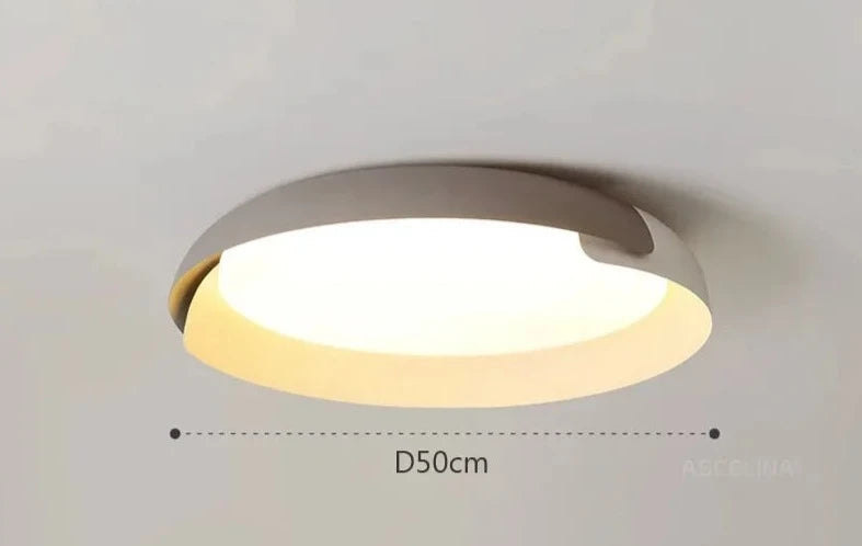 Noordse Minimalistische Houten Plafondlamp – LED Plafonniere voor Slaapkamer en Woonkamer 9