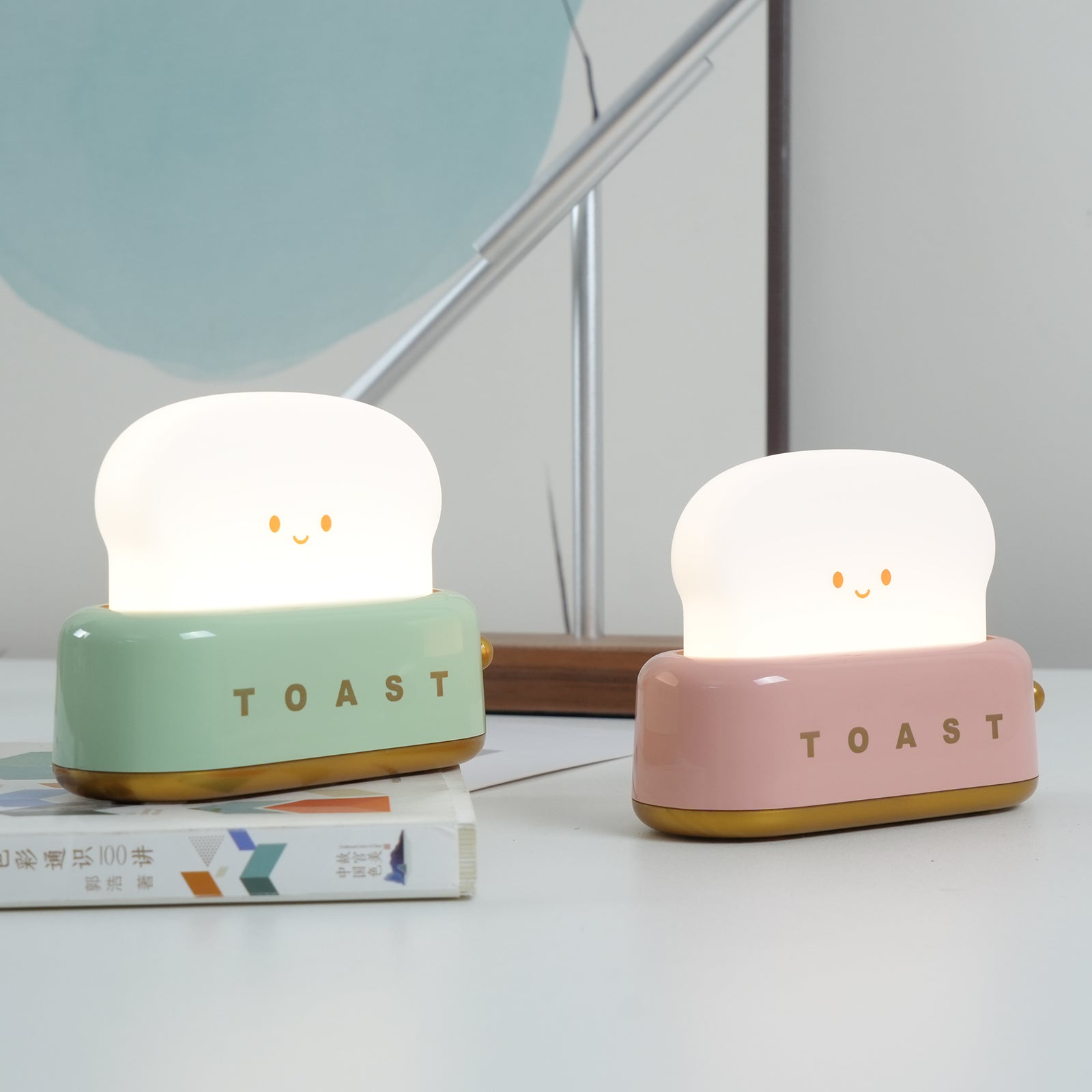 Oplaadbare Tafellamp met Ingebouwde Batterij en Dimbare LED Verlichting - Multifunctionele Decoratieve Lamp 8