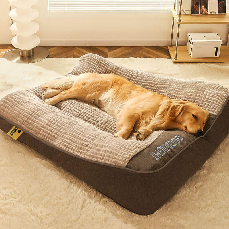 Orthopedisch Hondenbed voor Grote Honden met Nekondersteuning – Comfortabel Hondenkussen 1