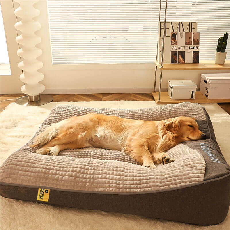 Orthopedisch Hondenbed voor Grote Honden met Nekondersteuning – Comfortabel Hondenkussen 2