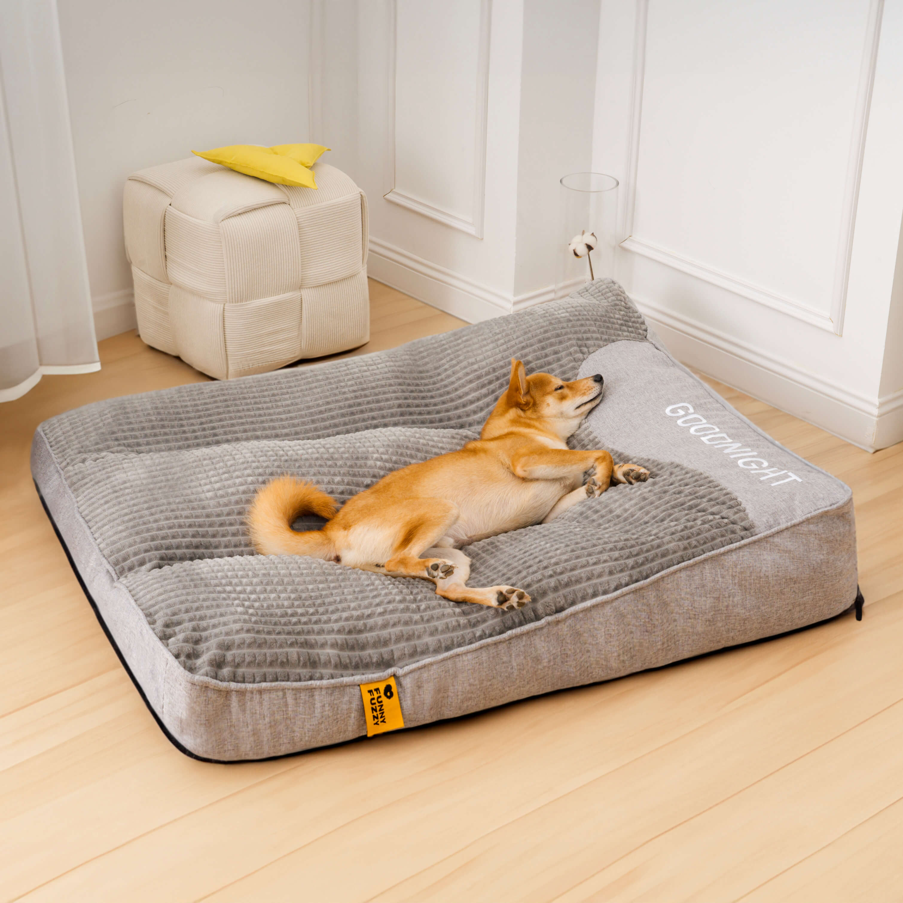 Orthopedisch Hondenbed voor Grote Honden met Nekondersteuning – Comfortabel Hondenkussen 9