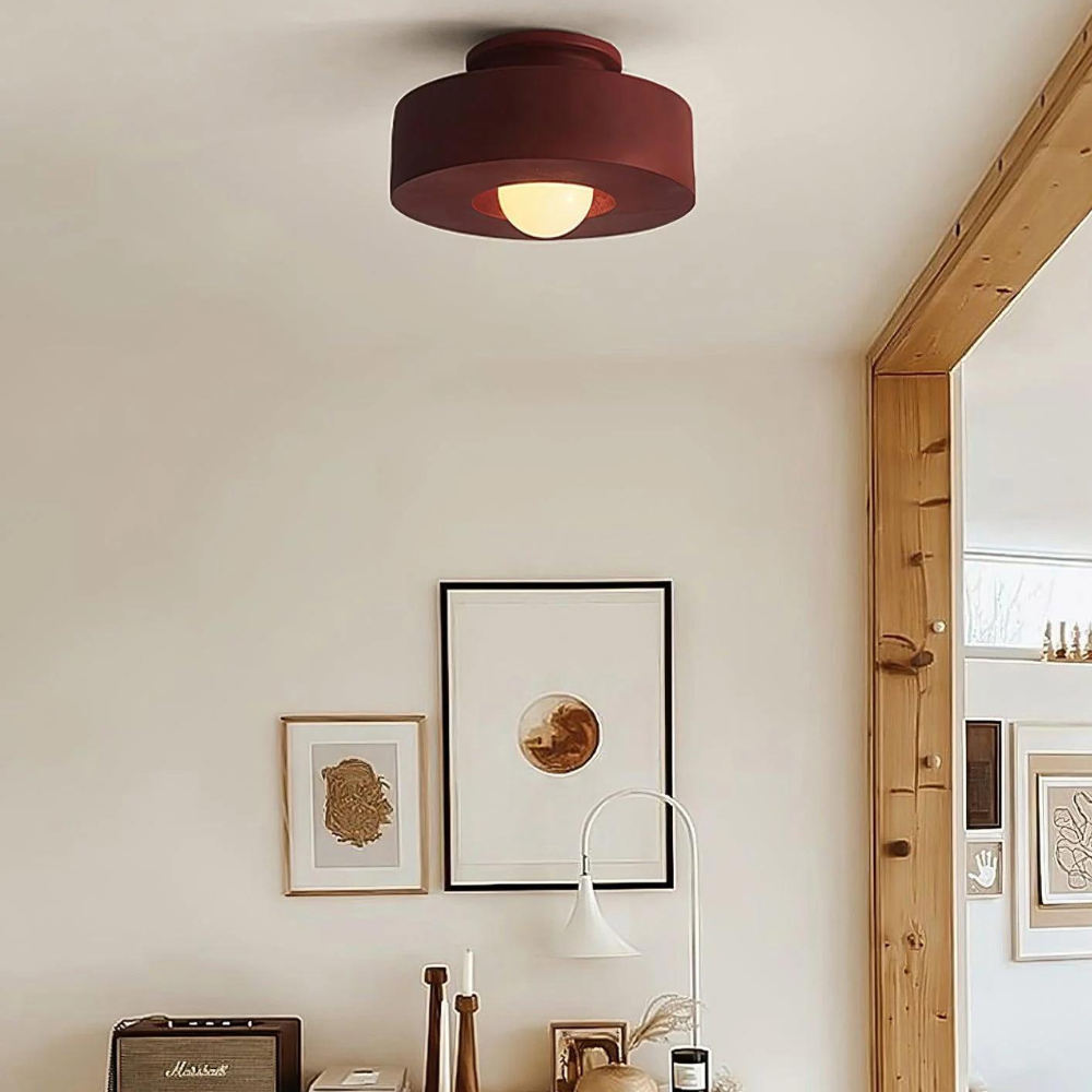 Plafondlamp met Etherische Uitstraling en Tijdloos Design voor Slaapkamer en Woonkamer 2
