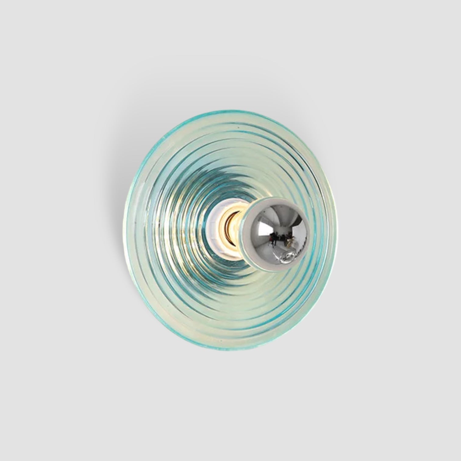 Retro Vintage Glazen Wandlamp - Stijlvolle Muurlamp voor Binnen met Dimbare Verlichting 1