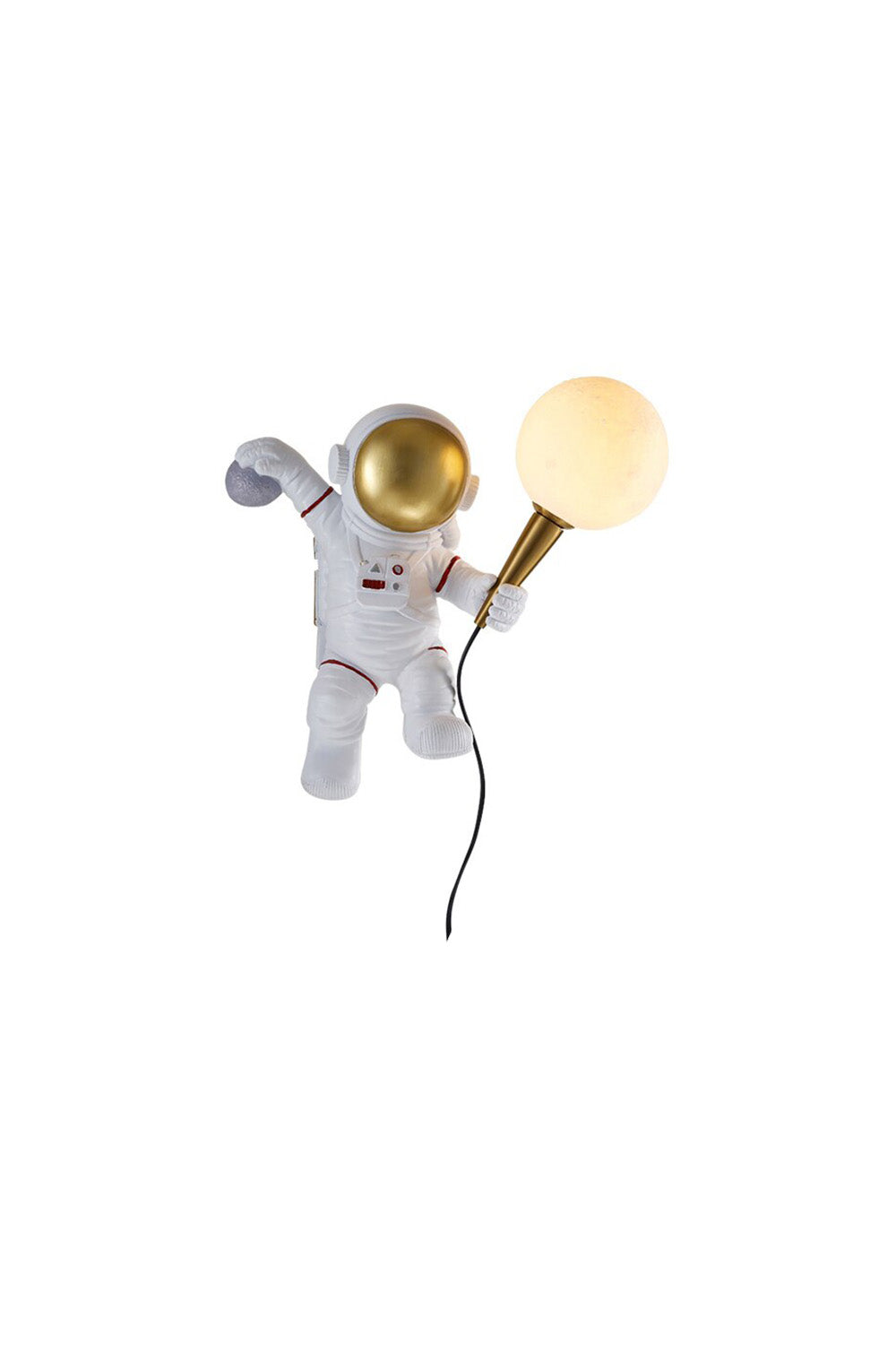 Ruimtevaart Astronaut Wandlamp met Warm LED Licht – Creatieve Muurlamp voor Binnen Decoratie 1