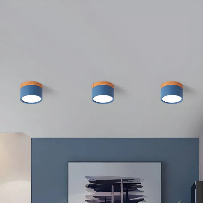 Scandinavische LED Plafondlamp Cilinder – Energiezuinige Plafonniere voor Moderne Ruimtes 3