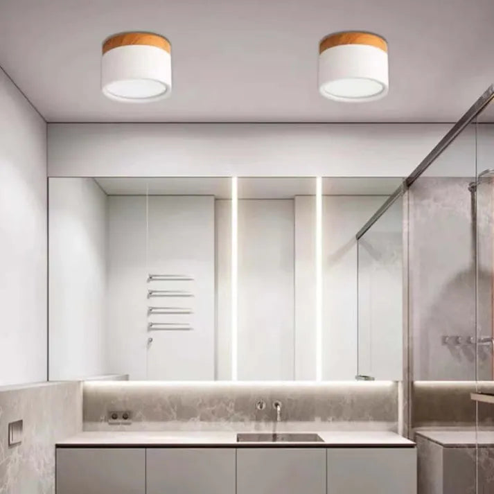 Scandinavische LED Plafondlamp Cilinder – Energiezuinige Plafonniere voor Moderne Ruimtes 5