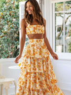 Dames Zomer Co-ord Set met Elegante en Vrolijke Stijl Auralie