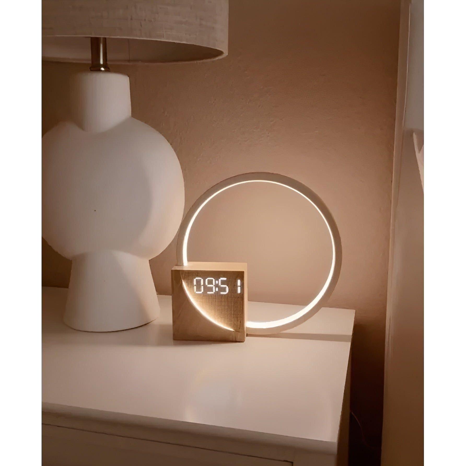 Slimme Snooze Wecker met Zonsopgangsimulatie en Dimbare LED Nachtlamp voor Slaapkamer 5