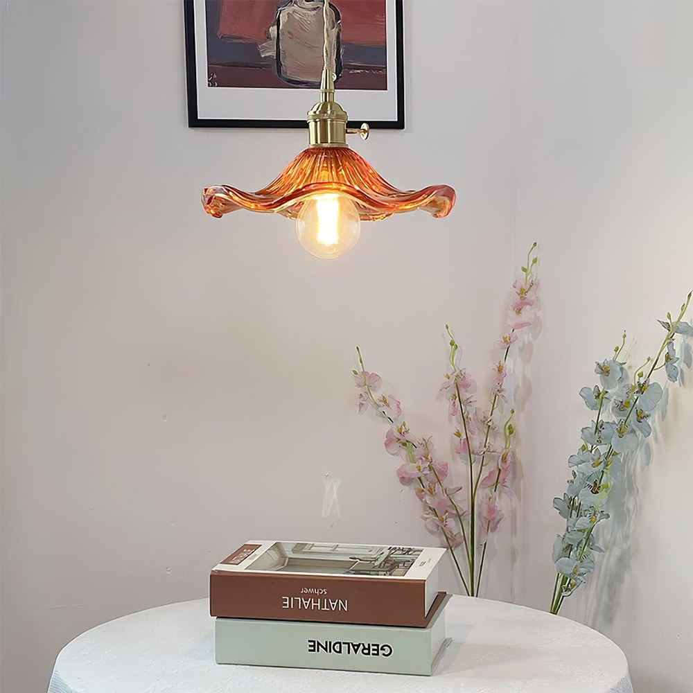 Stijlvolle Hanglamp Hibiscus – Elegante LED Woonkamer Lamp voor Sfeervolle Verlichting 9