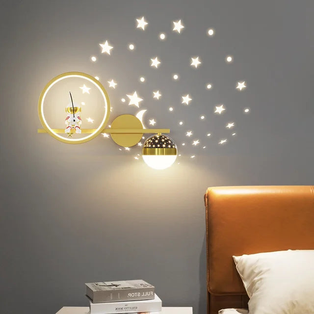 Stijlvolle Wandlamp voor Kinderkamer met Warm Licht – Kindvriendelijke Muurlamp voor Speelse Verlichting 3