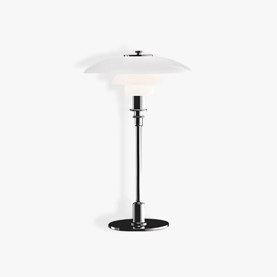 Tafellamp Zwart & Goud - Modern Glazen Tafellamp voor Binnenruimtes, Minimalistisch Ontwerp 0
