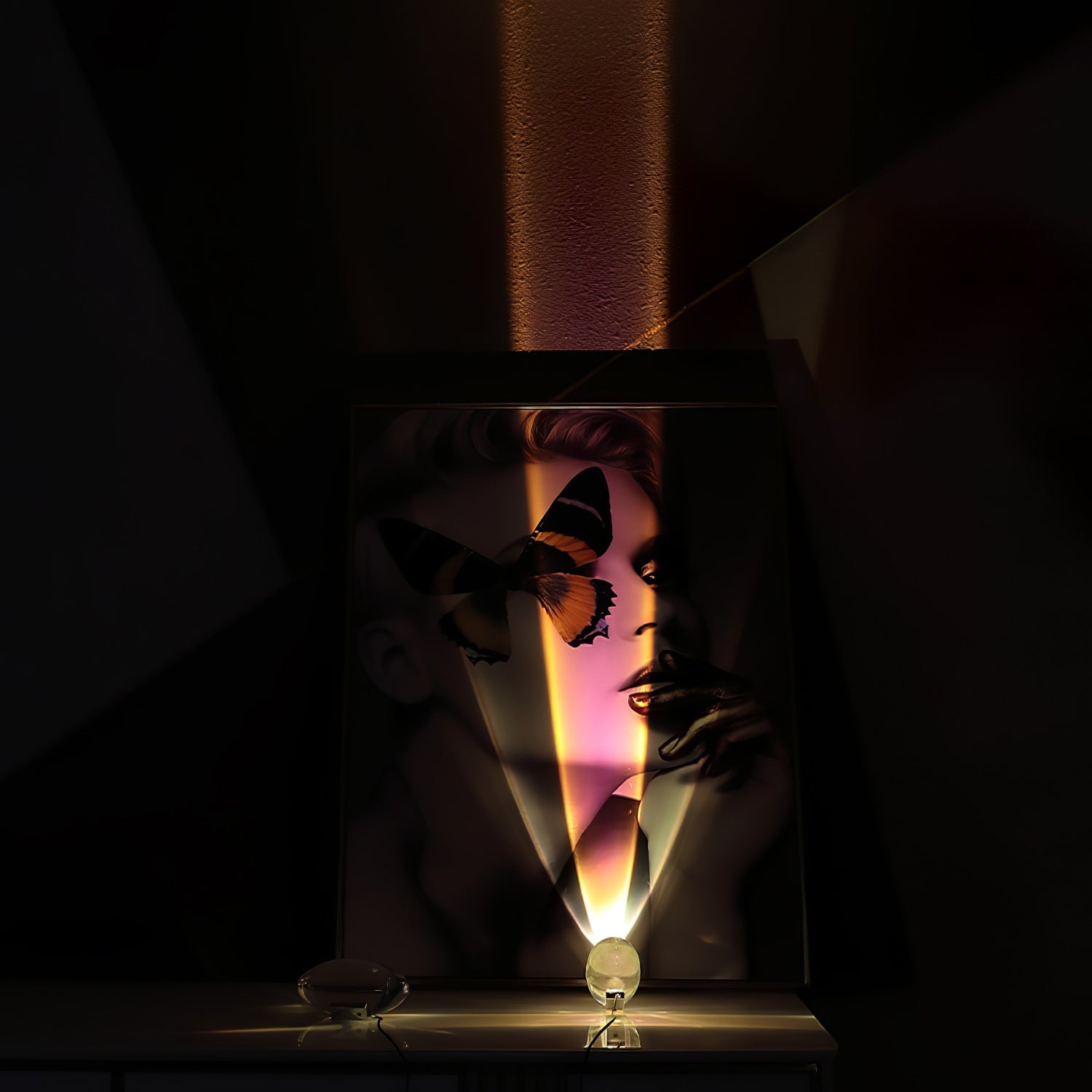 Tafellamp Zwart met Ingebouwde LED Verlichting – Modern Design voor Woonkamer en Slaapkamer 4
