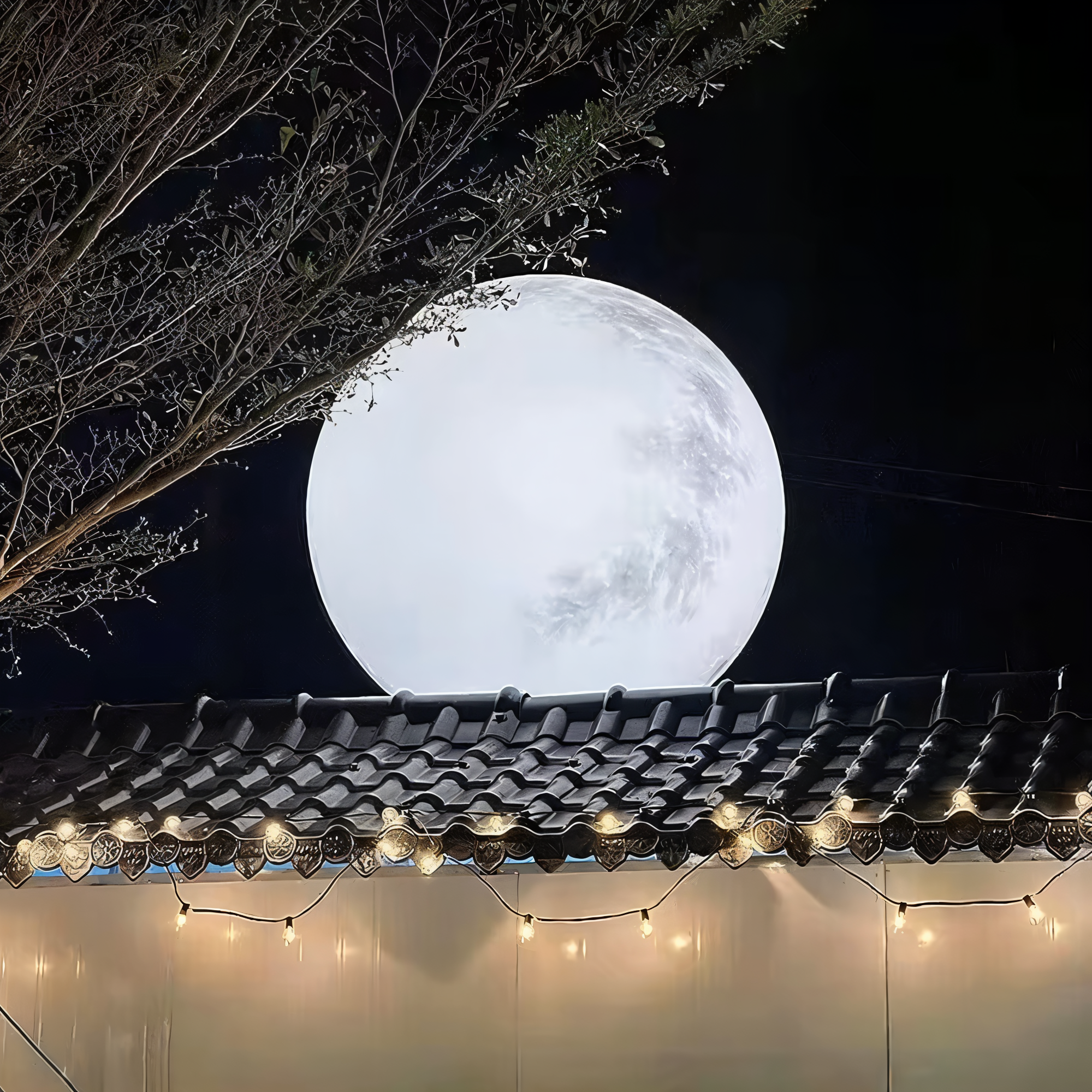 Tuinverlichting met Maanontwerp en Efficiënte Solar LED Technologie 6