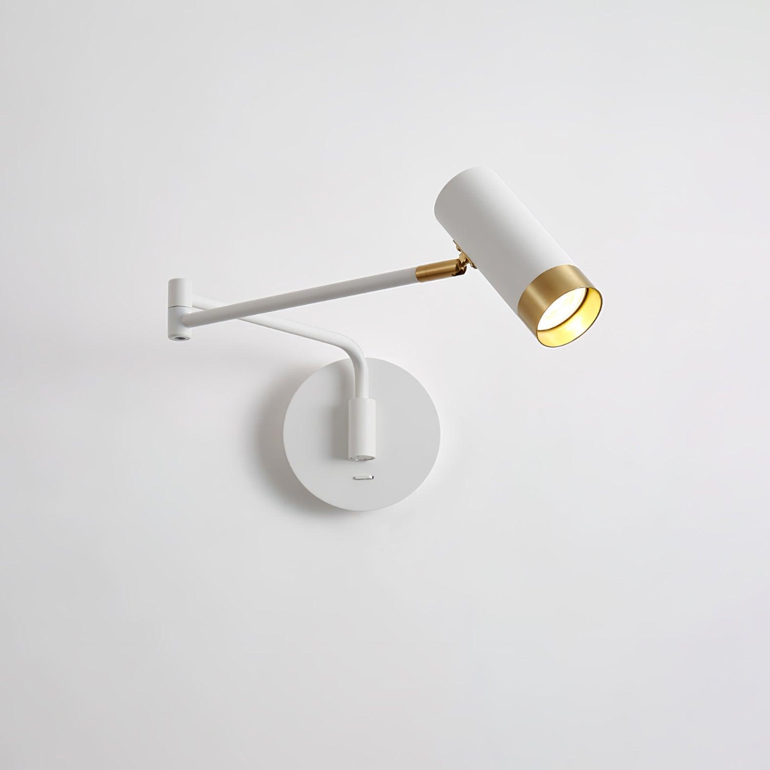 Vintage Wandlamp Zwart met Verstelbare Arm en E27 Fitting – Metaal en LED Voor Binnen 0