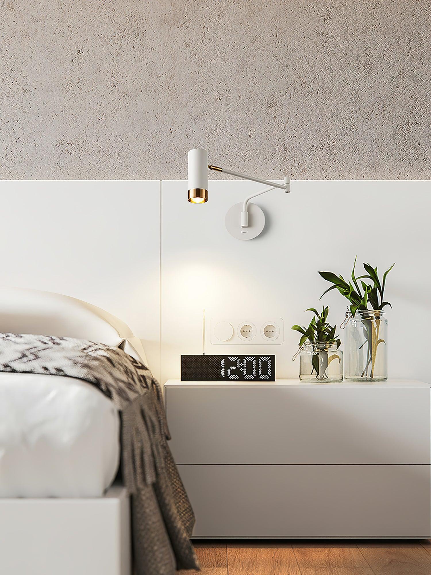 Vintage Wandlamp Zwart met Verstelbare Arm en E27 Fitting – Metaal en LED Voor Binnen 7