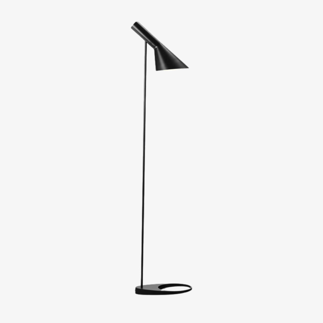 Vloerlamp Zwart met Verstelbare Arm – Modern Staande Lamp voor Woonkamer en Slaapkamer 1